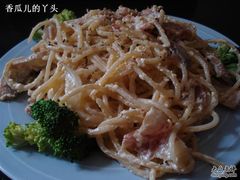 奶油培根意面-美丽心情蛋糕(江苏路店)