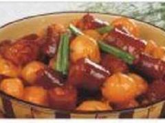 猪尾烧板栗-白天鹅家宴·东北菜