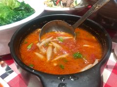 西红柿浇汁莜面-西贝(宝乐汇店)