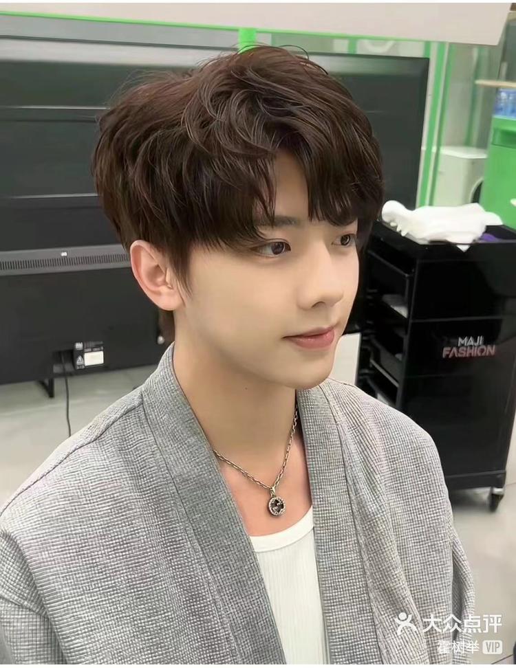 韩式男发发型 #男生韩系发型 -大众点评