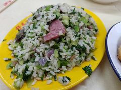 香菇咸肉菜饭-舒蔡记生煎菜饭(云南中路店)