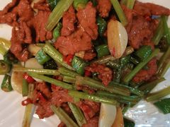 小炒黄牛肉-上岛咖啡(华源四里店)