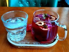 洛神花雪梨果茶-西山悦咖啡