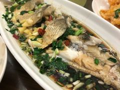 清蒸白鱼-宾湖农庄·农场特色(太湖龙之梦店)