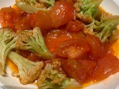 番茄有机菜花-贝勒爷·酥不腻烤鸭