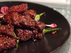 虎皮椒配黑椒牛肉粒-蟹榭·本帮江浙菜·蟹宴(五角场合生汇商场店)