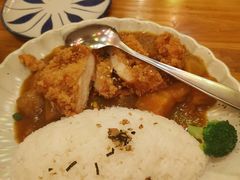 南洋咖喱鸡排饭-桃太郎创作料理(大坪店)