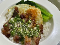 葱油猪扒煎蛋饭-颓记茶餐厅(美景总店)