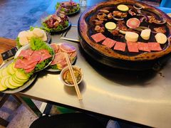 -老姐石板烧烤+铜炭火锅(总店)