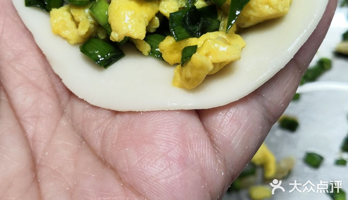 甜妈厨房之韭菜鸡蛋海米饺子
