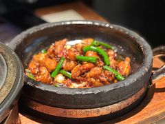 酱爆石锅蛙-绿茶餐厅(华发商都店)