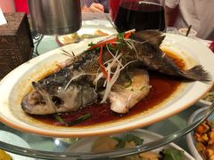 清蒸鲈鱼-7号院家宴.烧鸽子(门头沟店)