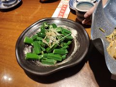 白灼黄秋葵-95号酱骨·一块豆腐(展春园西路店)