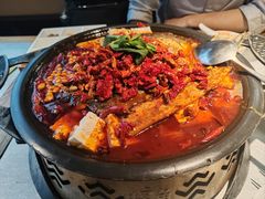 -探鱼·鲜青椒爽麻烤鱼(天河优托邦店)