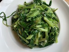 清炒空心菜-吴越荣记苏州菜·松鼠桂鱼100%活鱼现做(斜塘老街店)