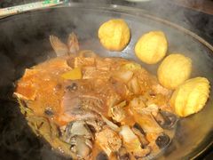 灶台水库鱼-北京龙庆四季香农家饭庄·灶台鱼·碳烤虹鳟鱼(龙庆峡店)