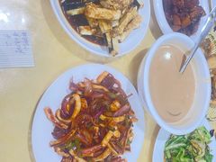 香辣鱿鱼条-华春餐馆(鱼山路店)