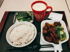秘制三杯鸡饭-永和大王(蛙嫩紫苏香·军博店)
