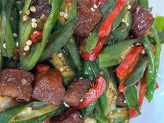 鲜花椒秋葵炒牛肉粒-荔城生鲜盛宴(番禺旗舰店)