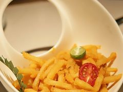 蛋黄焗薯条-卯时·龙光雅宴·精致锡帮菜(惠山古镇店)