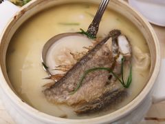 浓汤雪菜黄鱼小馄饨汤-玫瑰厅上海菜(兴国路店)