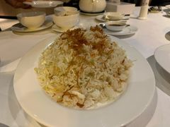 瑶柱蛋白炒饭-桃花源小厨