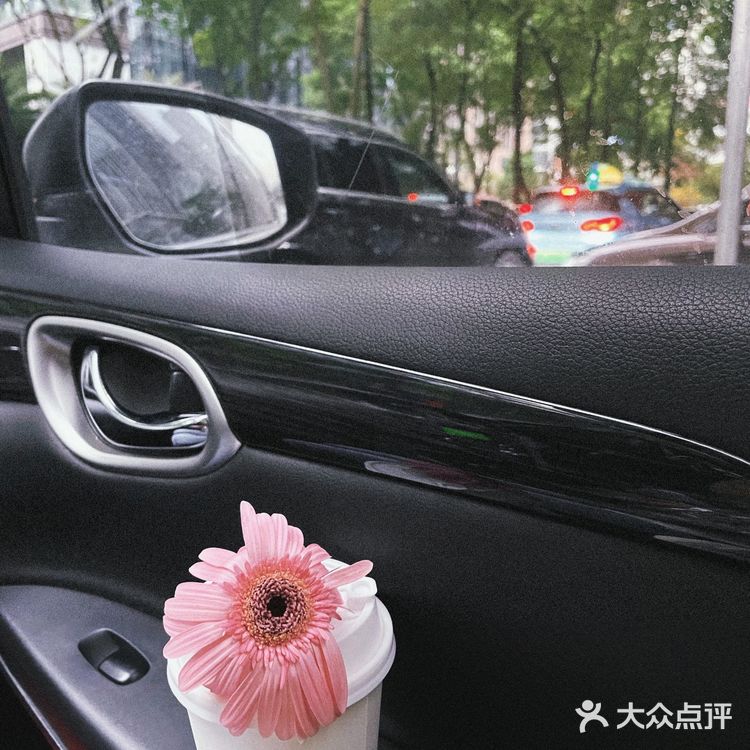 29r把今日份浪漫打包带到车里💐