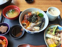烤青花鱼鳗鱼-王鼎精致料理铁板烧(世博源店)