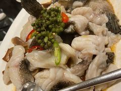 青花椒蒸龙胆鱼-闽和南(深圳万象城店)