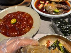 -草家酱蟹炭火烤肉店(珲春南路一店)