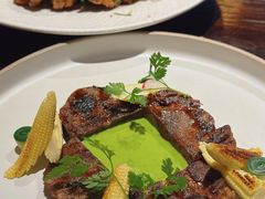 香煎牛舌佐青酱玉米笋-Brut Eatery悦璞食堂(建国东路店)