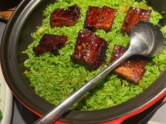 黑叉烧菠菜饭-上饍·中国厨房(建发JFC品尚中心店)