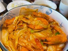 虾油烧白菜-小马哥融合菜(延安大街店)