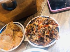麻辣手撕牛肉-盟重烧烤(东瓜山创始店)