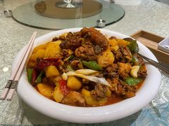 新疆大盘鸡-巴扎美食·新疆菜·西域歌舞表演餐厅(新疆大厦店)