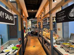 面包甜点陈列柜-比格比萨自助(国展店)