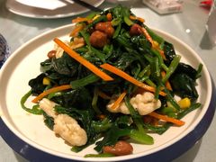 花生拌菠菜-宁夏国强手抓羊肉·清真菜(未央路凤三店)