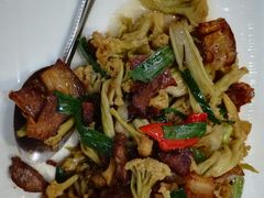 生晒菜花炒咸肉-蒲园食堂(中山大学广州校区南校园店)