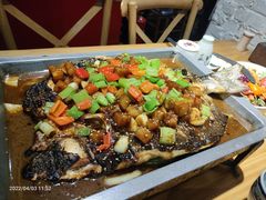 酱香味烤鱼-锦尚阁烤鱼•天津菜(宣武门胡同店)