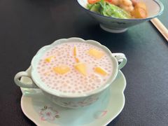 芒果椰汁西米露-左记港食(融科天城店)