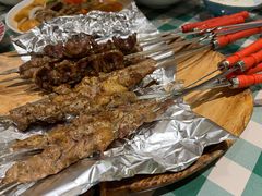 烤羊肉串-新疆巴州金丝特餐厅(大钟寺店)