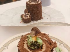 招牌树根蛋糕-莫斯科餐厅
