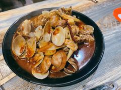 秘制炒花甲-争鲜·鲍鱼鸡煲(美邻中心店)