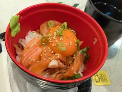 三文鱼丼饭-京樽回転寿司(奥林匹克店)