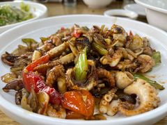 酱爆八爪鱼-渔家乐小海鲜(皇姑店)