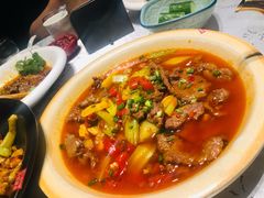 水煮牛肉-红辣椒·川菜·火锅(朝外店)