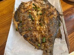 锡纸鲈鱼-疆里疆外·和田烤肉·清真