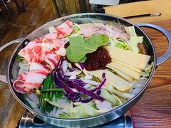 铁板章鱼猪五花-青松大叔的店(东财店)