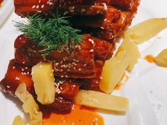 菠萝油条虾-红蜡烛-养生粥-津鲁菜(中山路店)