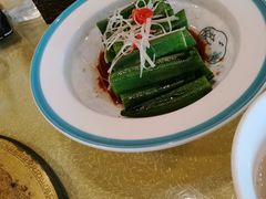 捞汁秋葵-三义和酒楼(广渠门店)